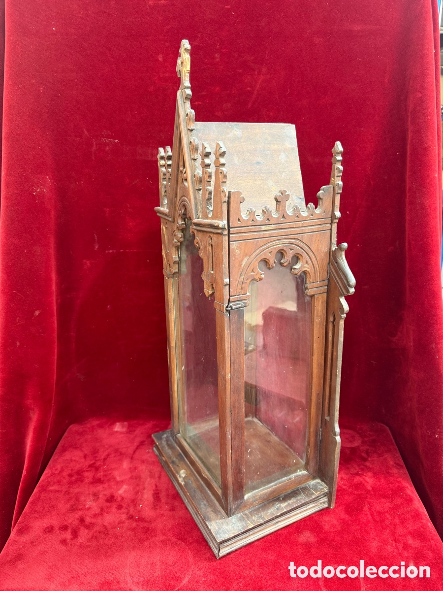 Antig&uuml;edades: Antigua capilla de madera estilo Gotico! - Foto 5