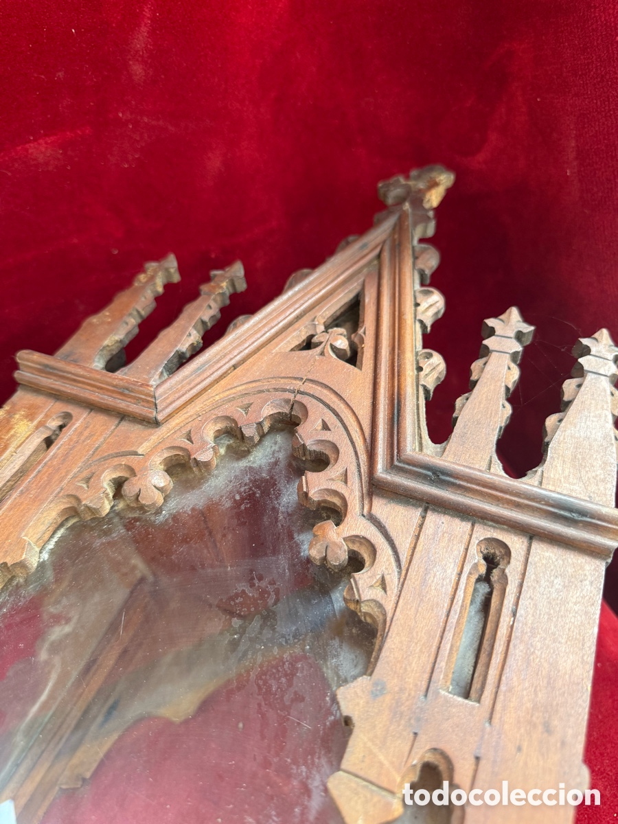 Antig&uuml;edades: Antigua capilla de madera estilo Gotico! - Foto 15