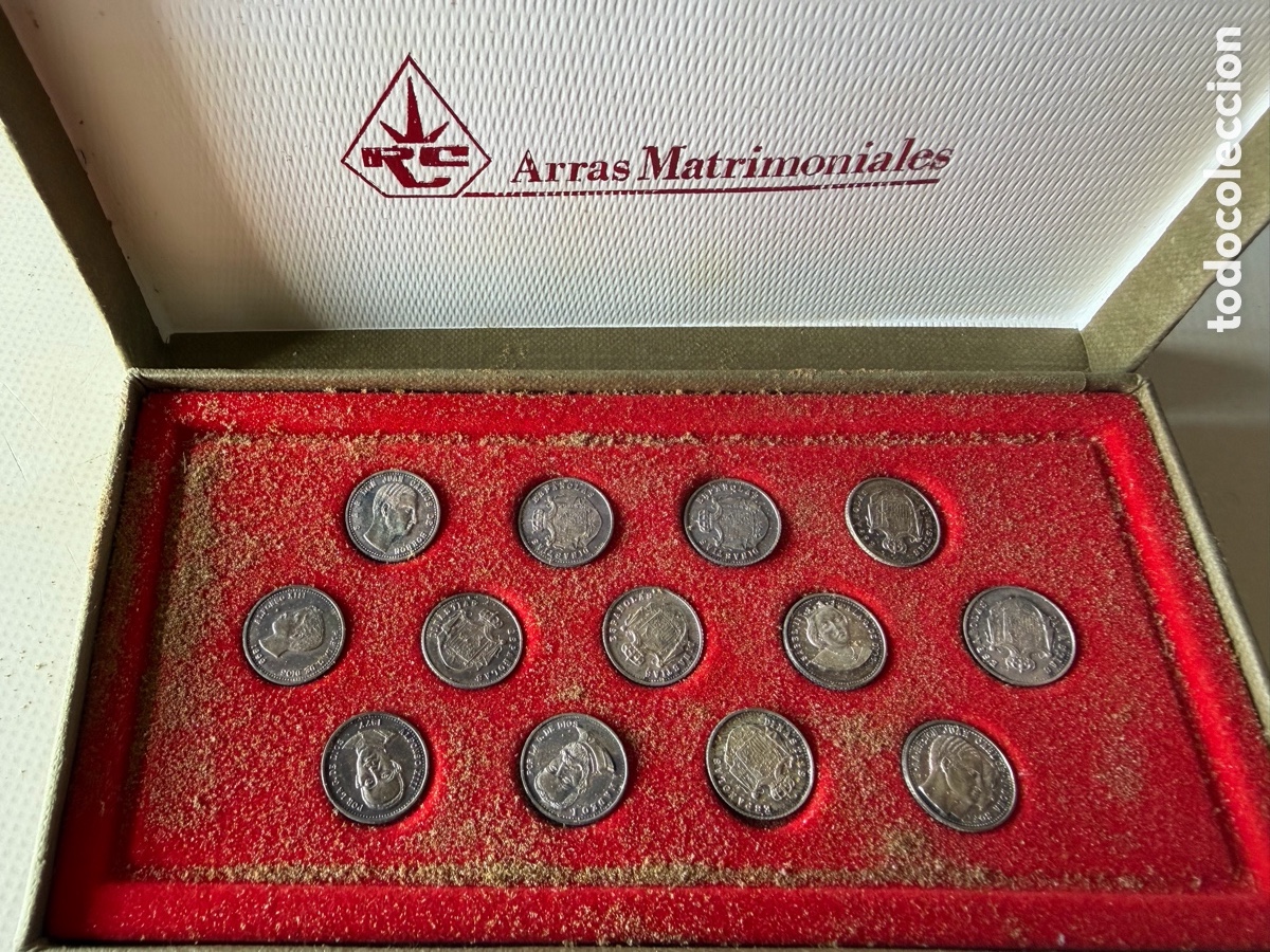 Antig&uuml;edades: Arras Matrimoniales en plata de ley