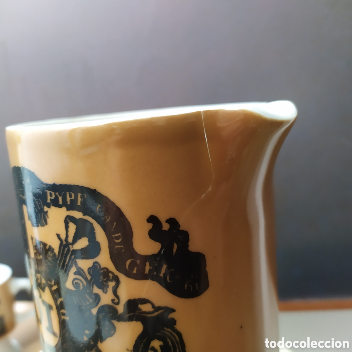 Antig&uuml;edades: Andr&eacute; Ricard para Bidasoa juego de caf&eacute; Hispalis - Foto 19