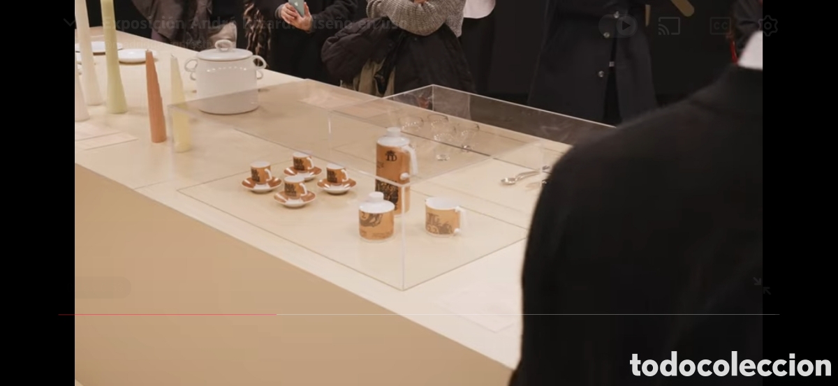 Antig&uuml;edades: Andr&eacute; Ricard para Bidasoa juego de caf&eacute; Hispalis - Foto 21