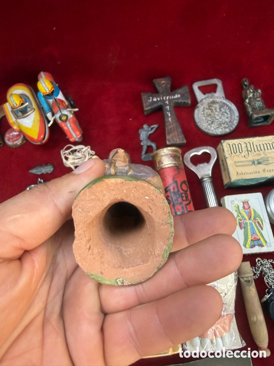 Antig&uuml;edades: Gran lote de peque&ntilde;os objetos antiguos! - Foto 9