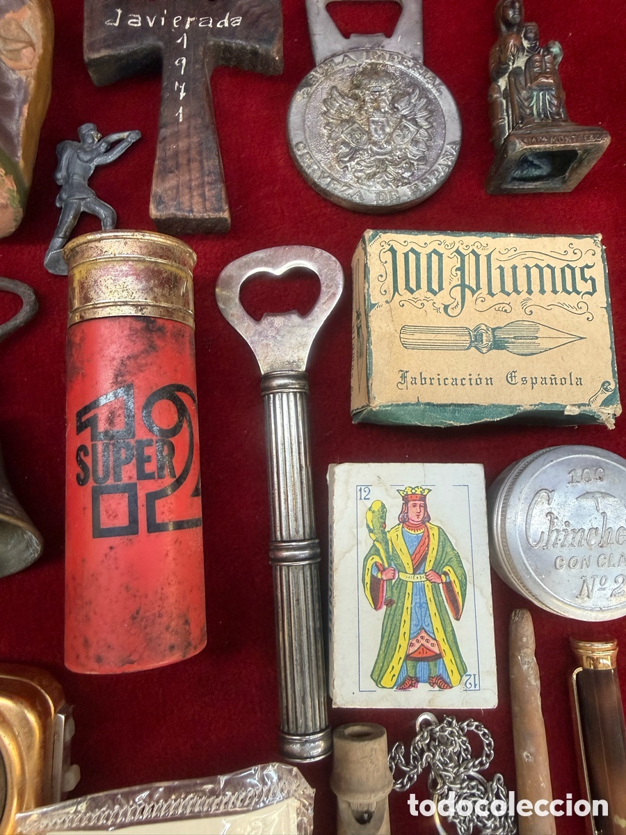 Antig&uuml;edades: Gran lote de peque&ntilde;os objetos antiguos! - Foto 11