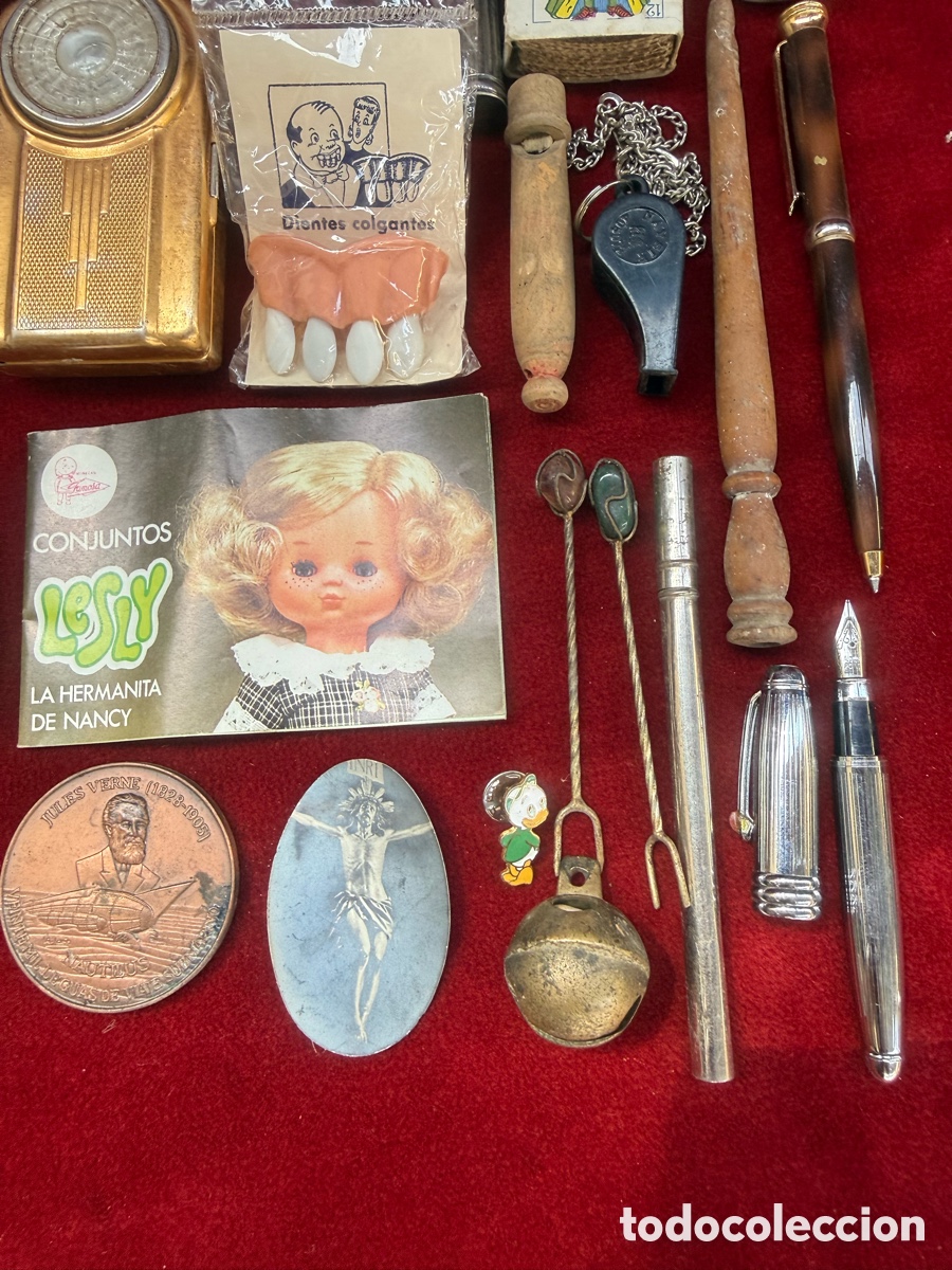 Antig&uuml;edades: Gran lote de peque&ntilde;os objetos antiguos! - Foto 12