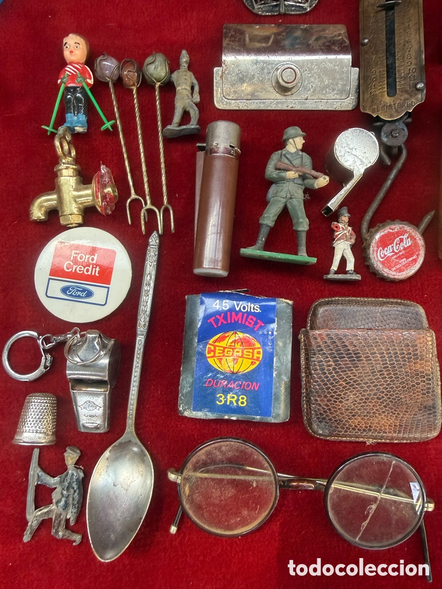 Antig&uuml;edades: Gran lote de peque&ntilde;os objetos antiguos! - Foto 13