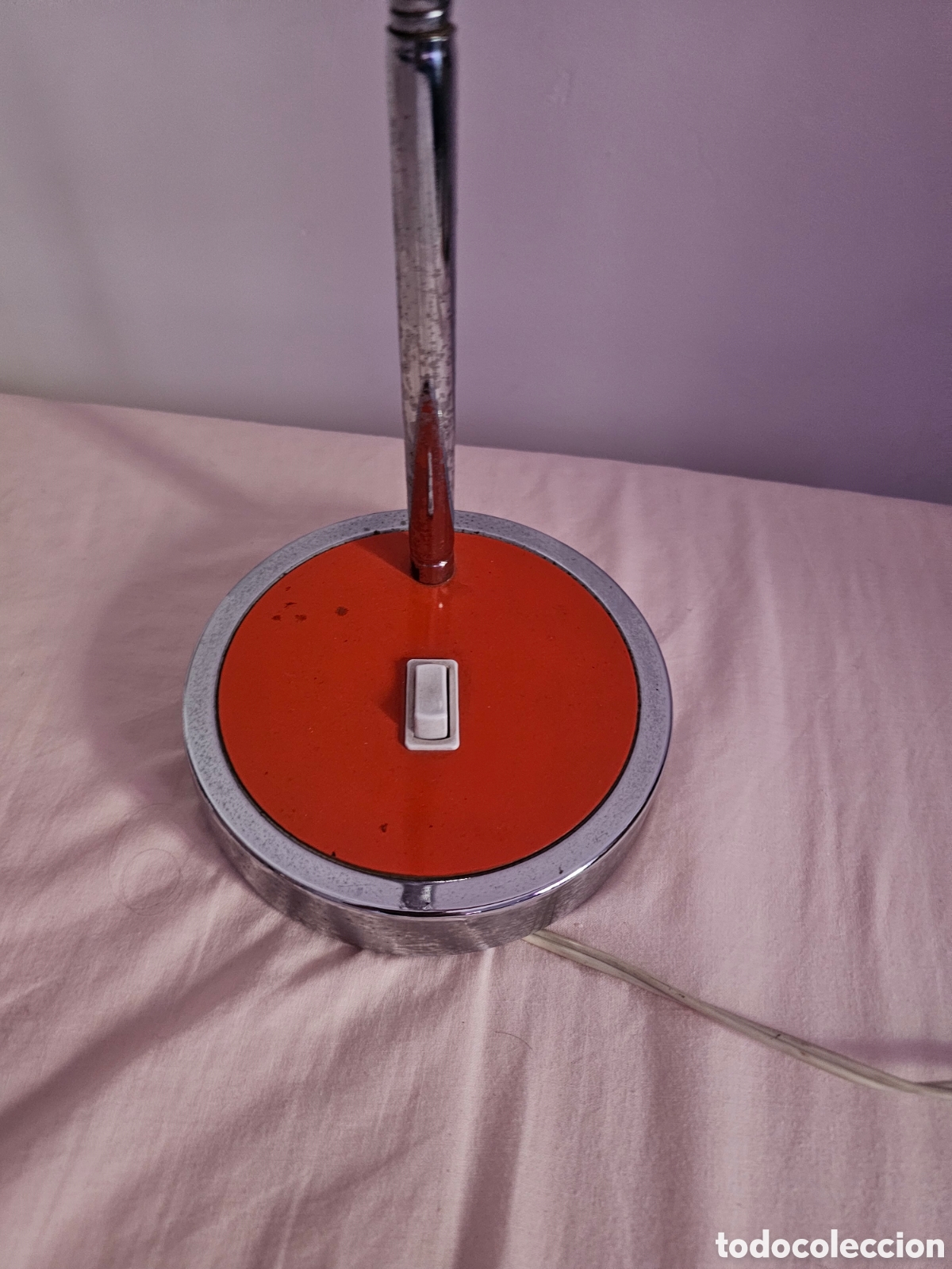 Antig&uuml;edades: L&aacute;mpara de flexo italiana de escritorio - Foto 4