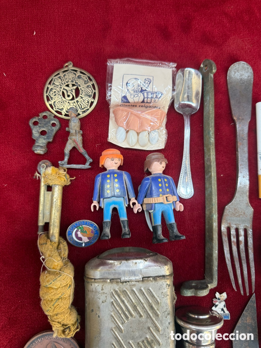 Antig&uuml;edades: Gran lote de peque&ntilde;os objetos antiguos! - Foto 2