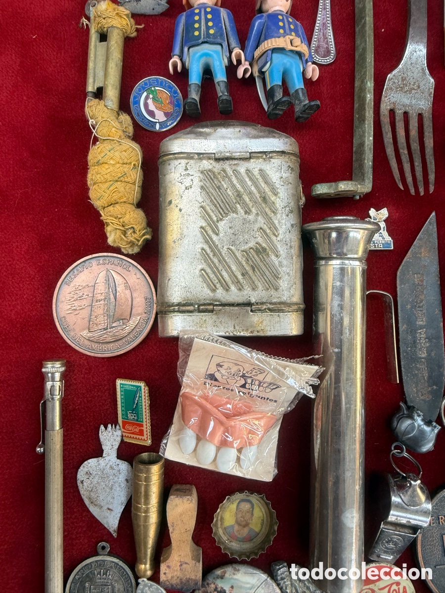 Antig&uuml;edades: Gran lote de peque&ntilde;os objetos antiguos! - Foto 3