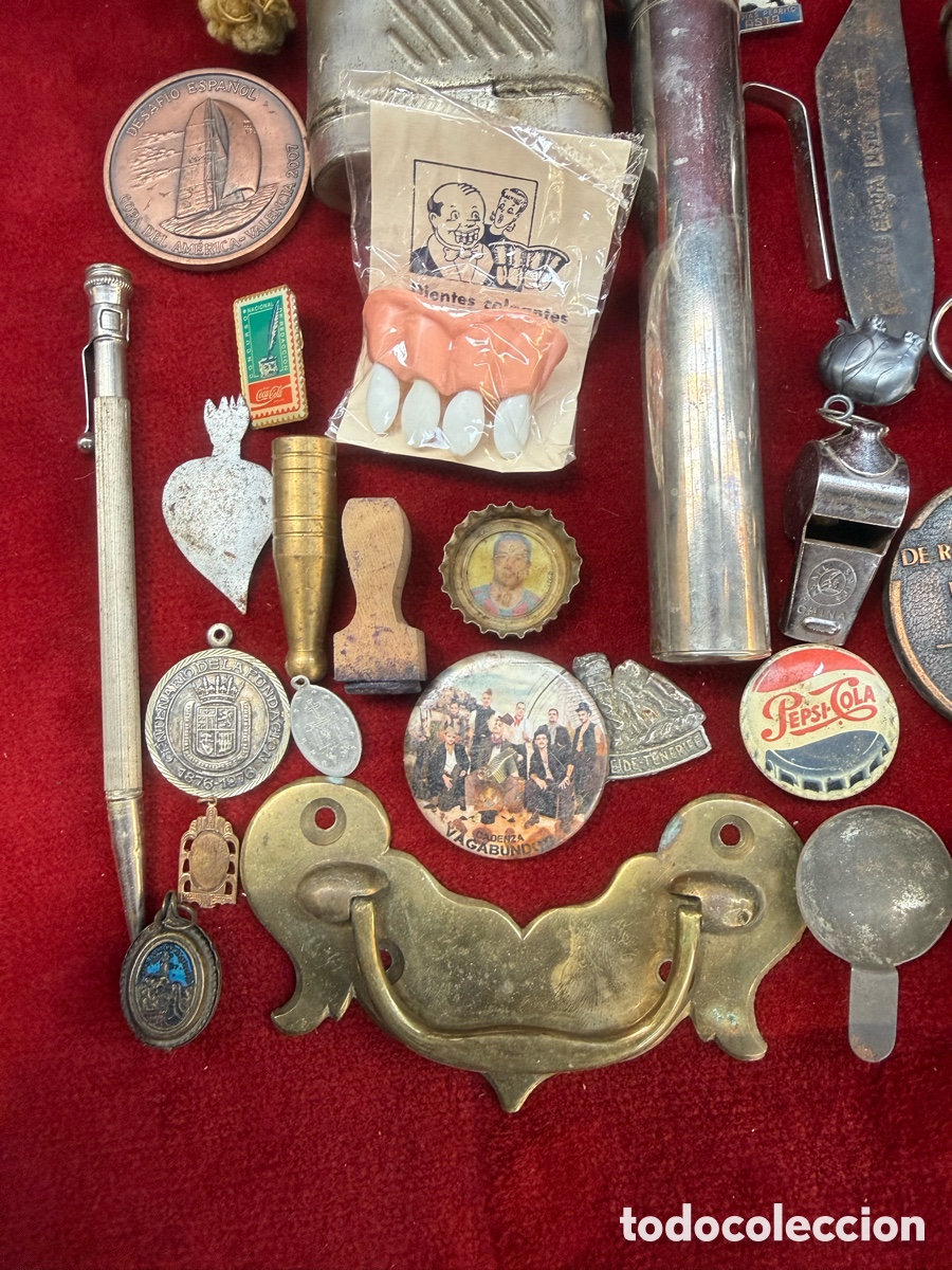 Antig&uuml;edades: Gran lote de peque&ntilde;os objetos antiguos! - Foto 4
