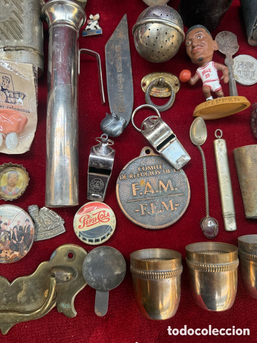 Antig&uuml;edades: Gran lote de peque&ntilde;os objetos antiguos! - Foto 5