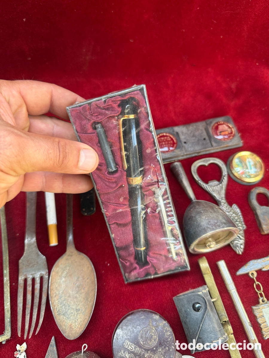 Antig&uuml;edades: Gran lote de peque&ntilde;os objetos antiguos! - Foto 8