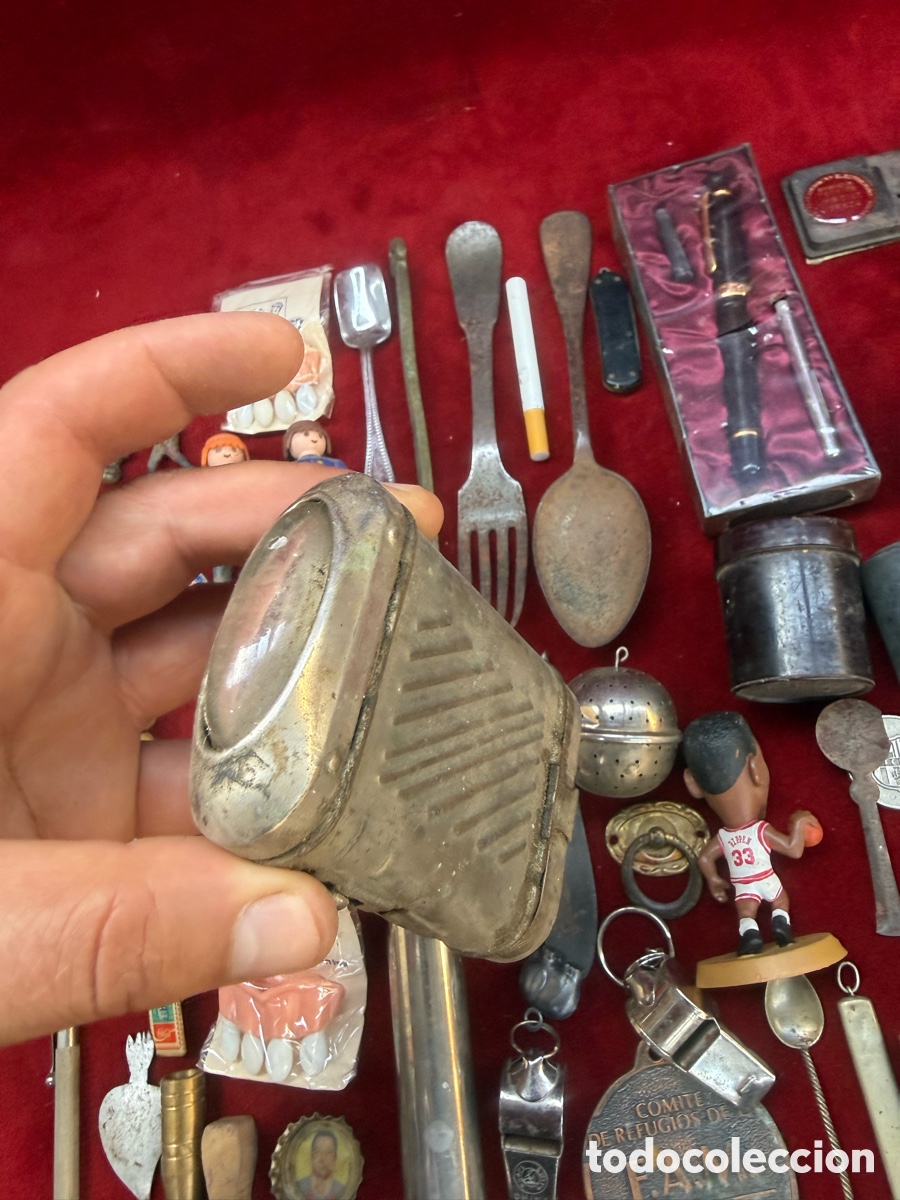 Antig&uuml;edades: Gran lote de peque&ntilde;os objetos antiguos! - Foto 12