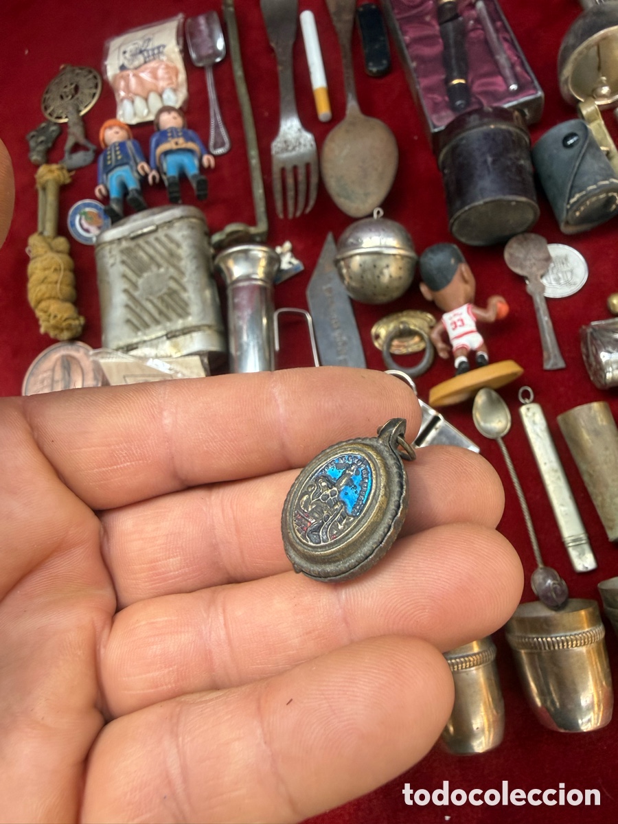 Antig&uuml;edades: Gran lote de peque&ntilde;os objetos antiguos! - Foto 15