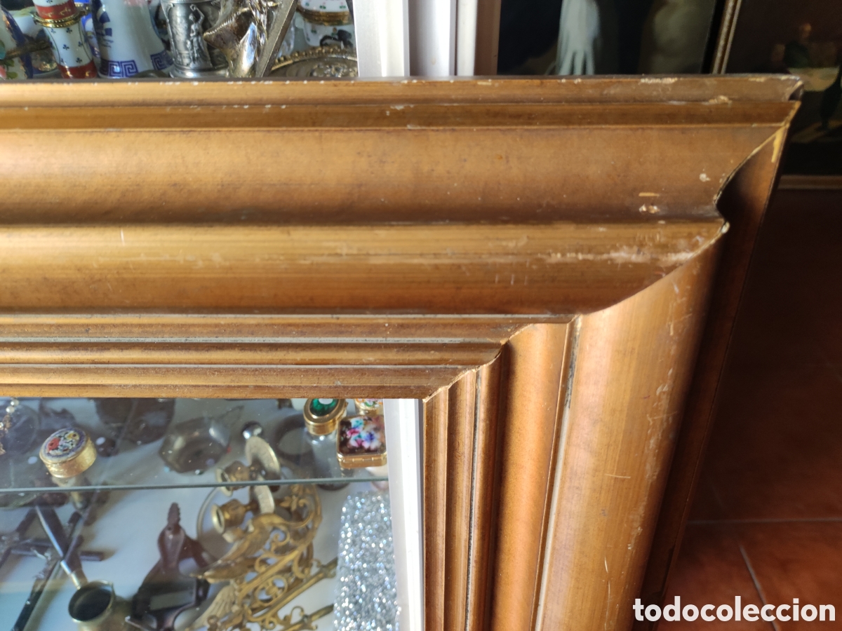 Antig&uuml;edades: Marco de madera policromado - Foto 2