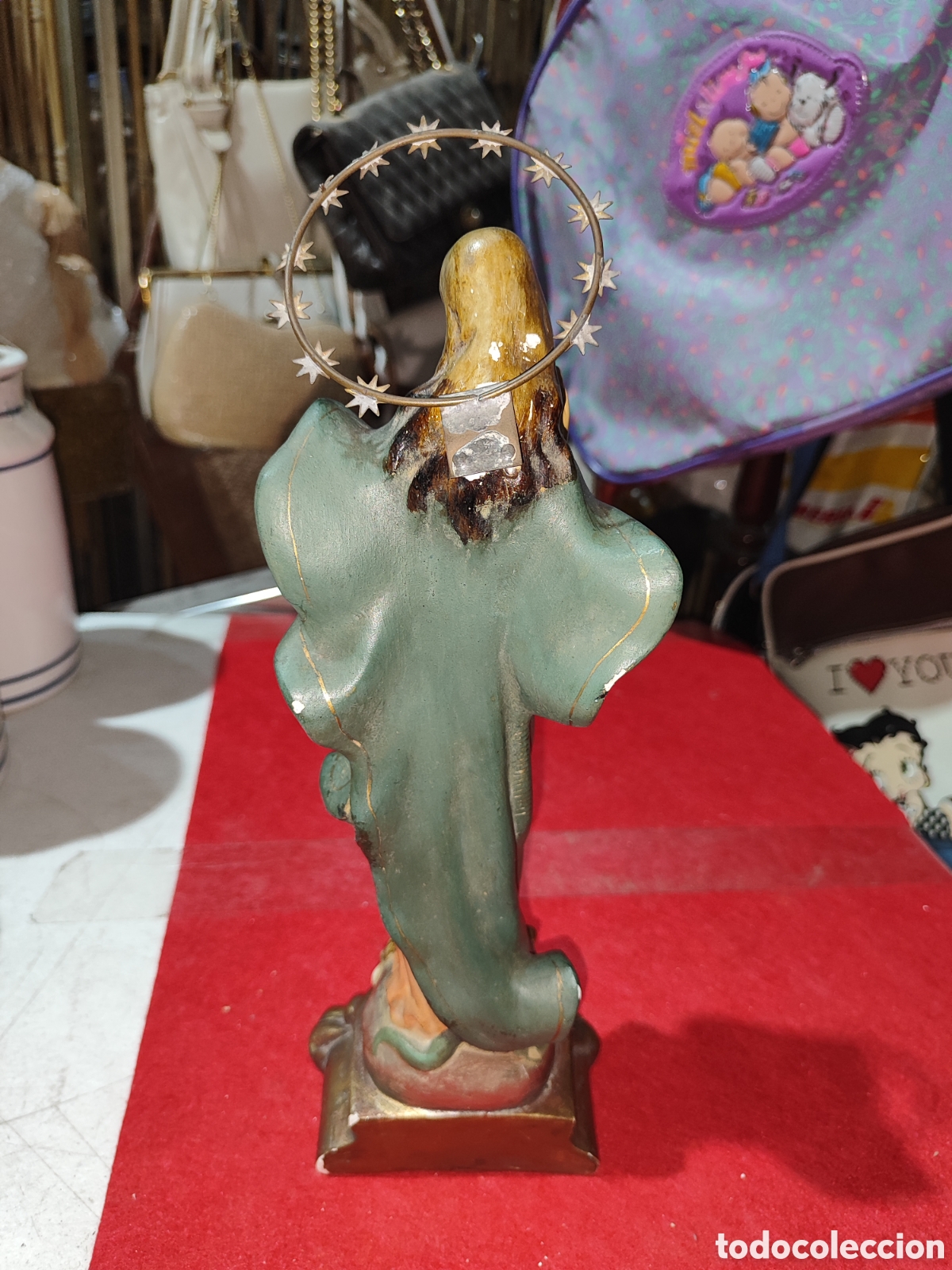 Antig&uuml;edades: Antigua Inmaculada Concepci&oacute;n de escayola - Foto 4