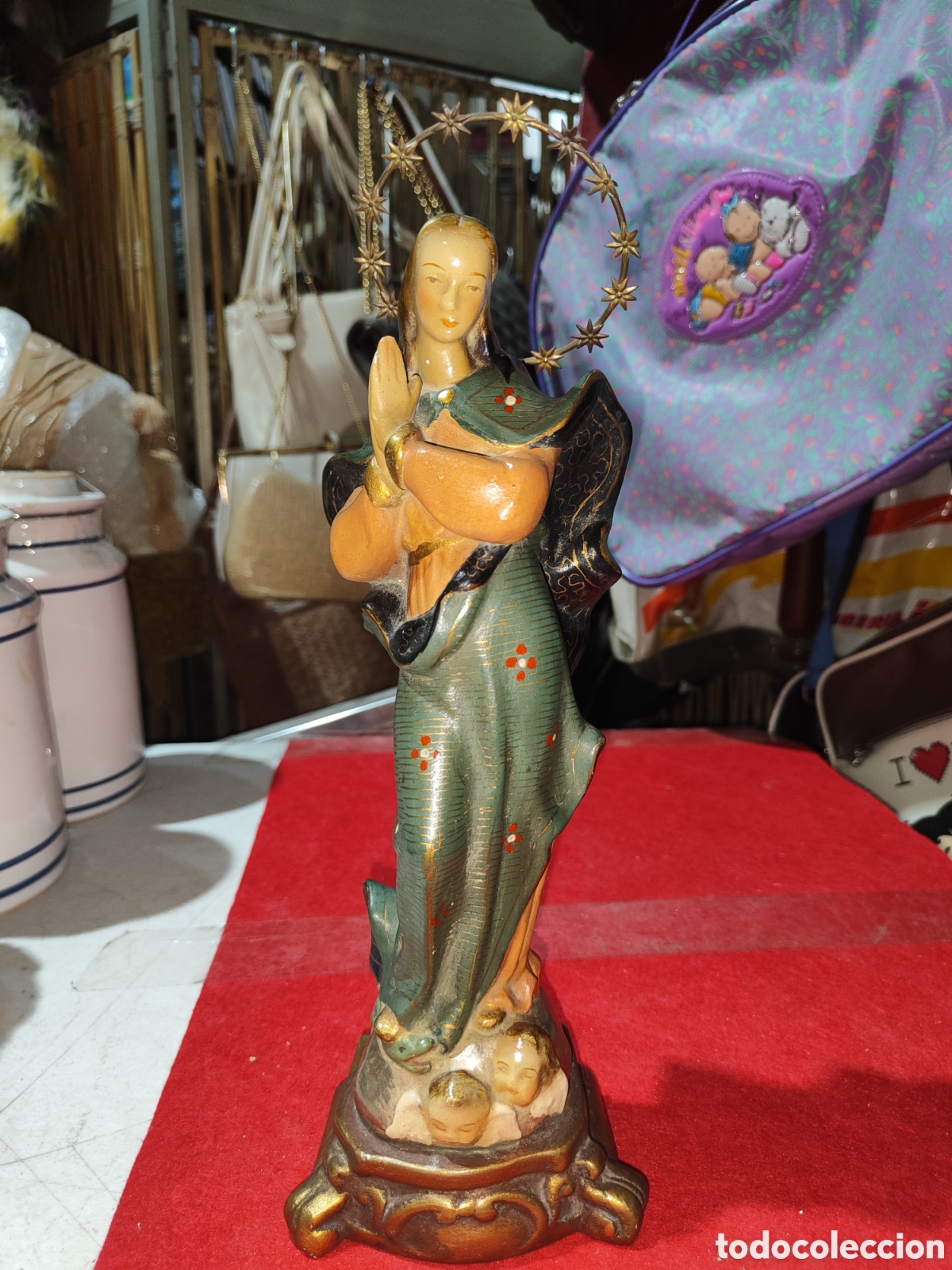 Antig&uuml;edades: Antigua Inmaculada Concepci&oacute;n de escayola