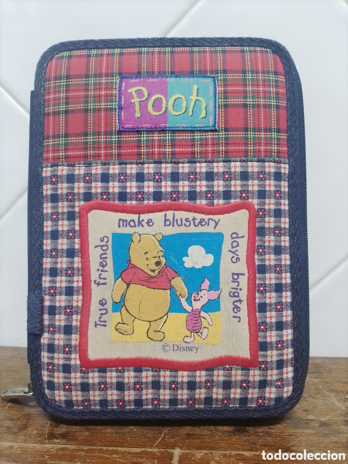Antig&uuml;edades: Antiguo estuche o plumier Safta - Winnie the Pooh.
