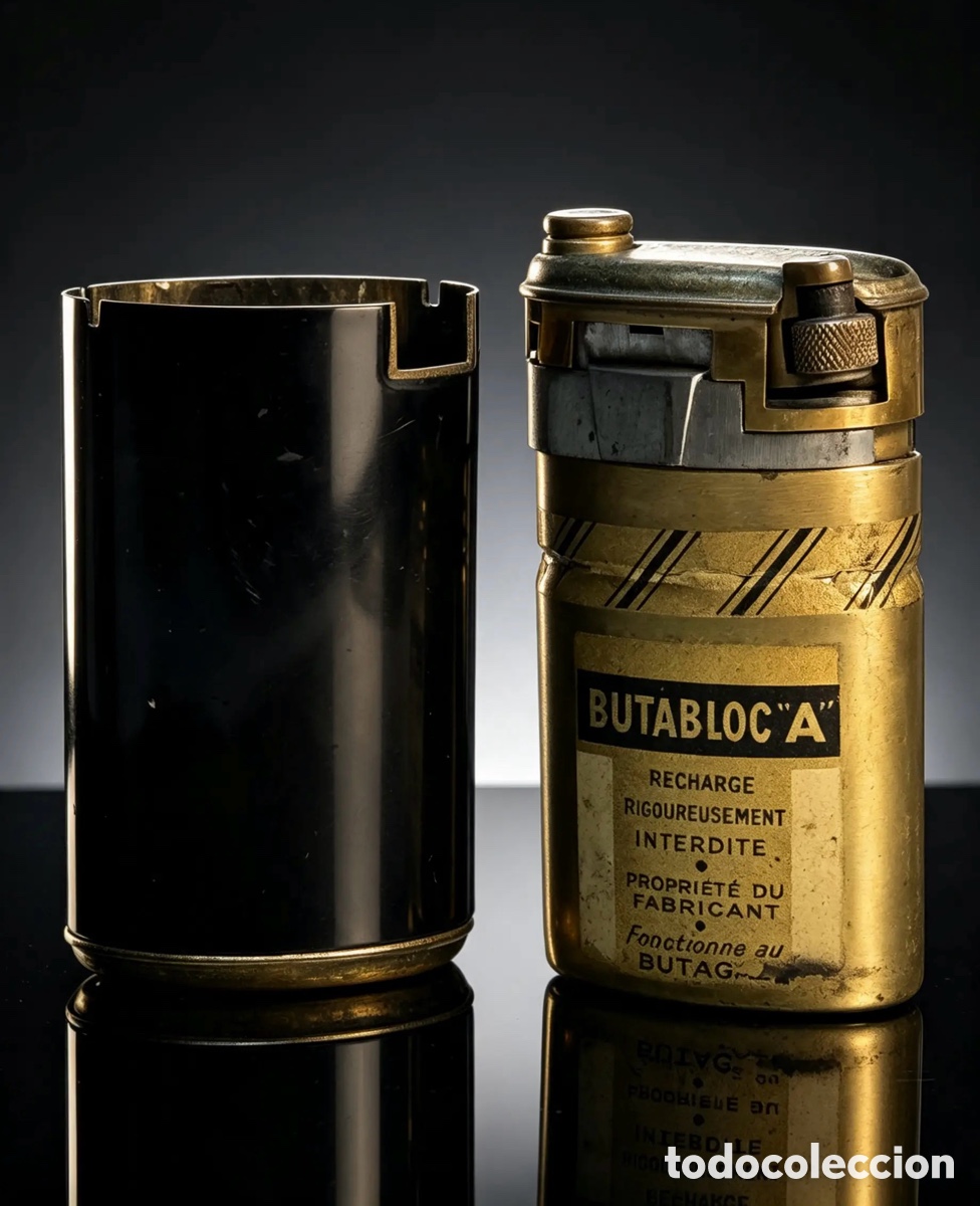 Antig&uuml;edades: Encendedor butablock quercia 1950