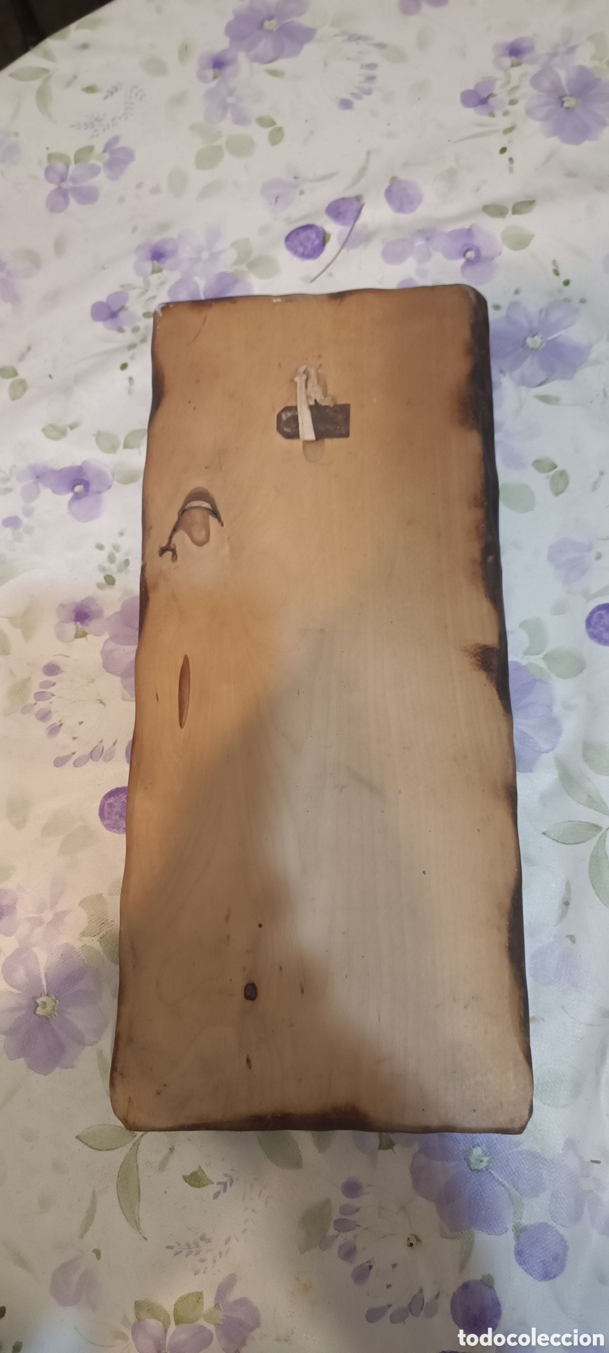 Antig&uuml;edades: Talla de madera decorativa - Foto 3