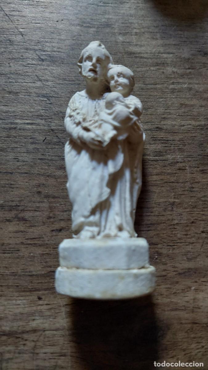 Antig&uuml;edades: Magn&iacute;fica antiguq figurilla de San Antonio