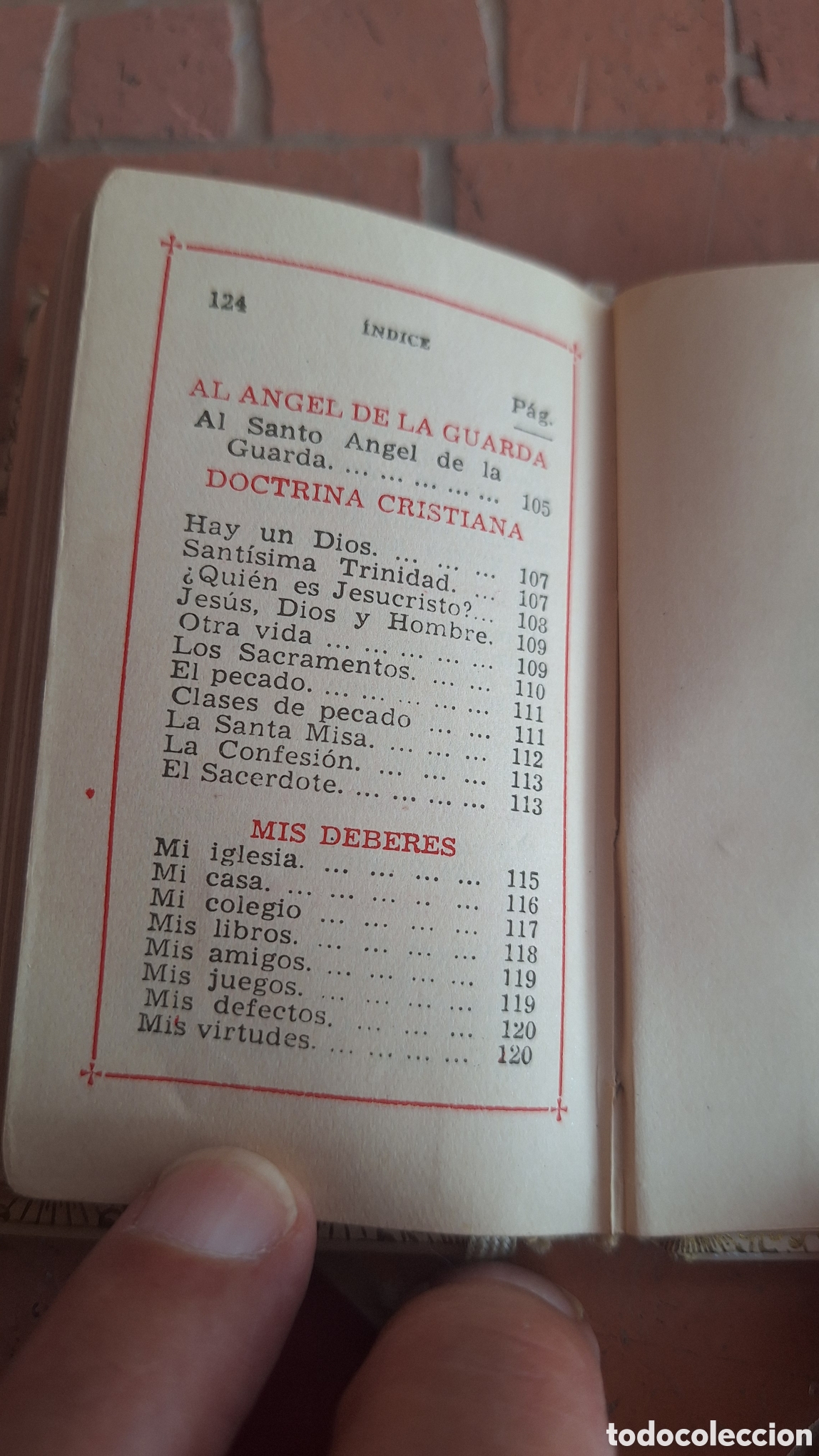 Antig&uuml;edades: Devocionario infantil a&ntilde;o 1949 - Foto 4