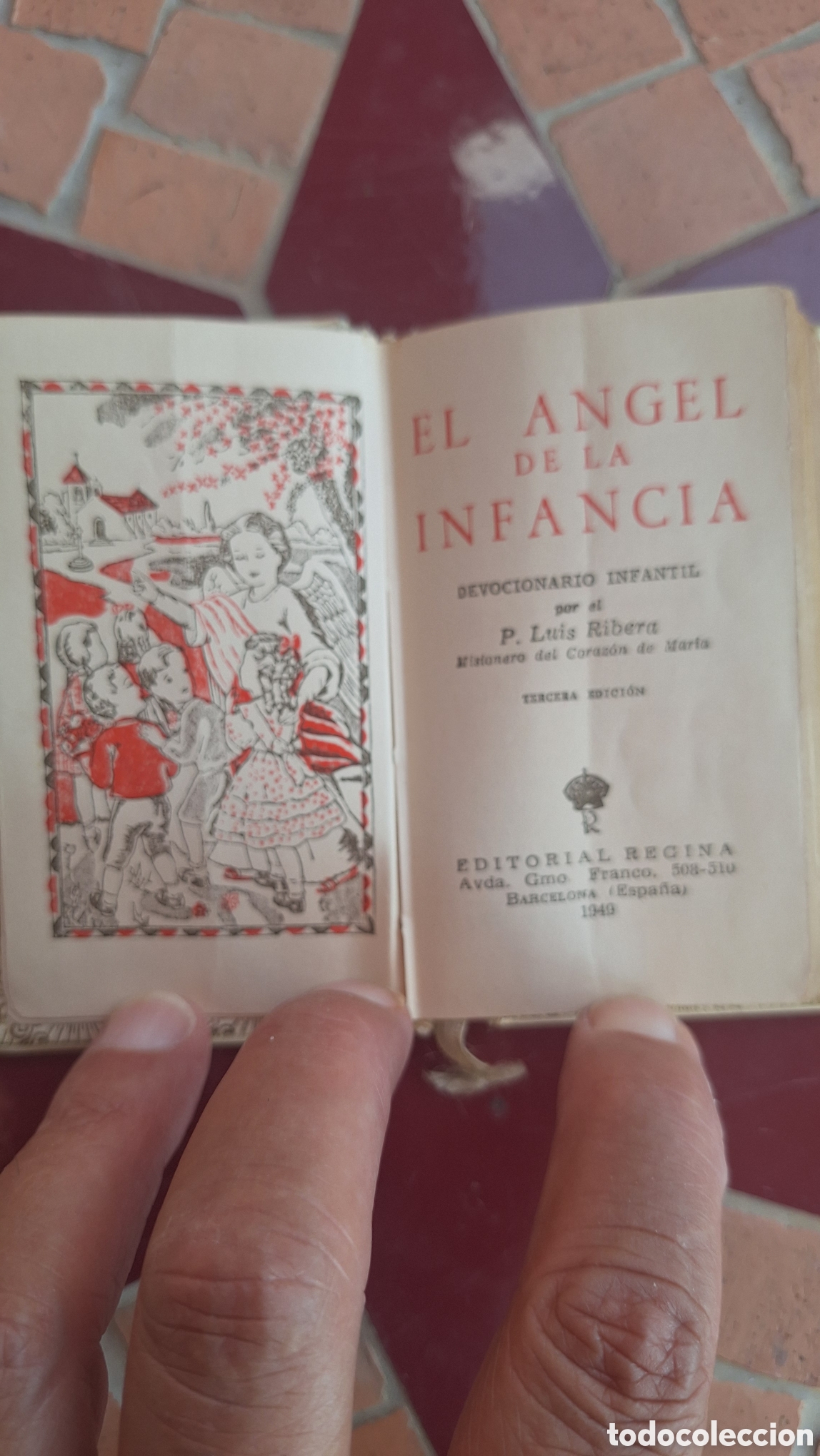 Antig&uuml;edades: Devocionario infantil a&ntilde;o 1949 - Foto 6