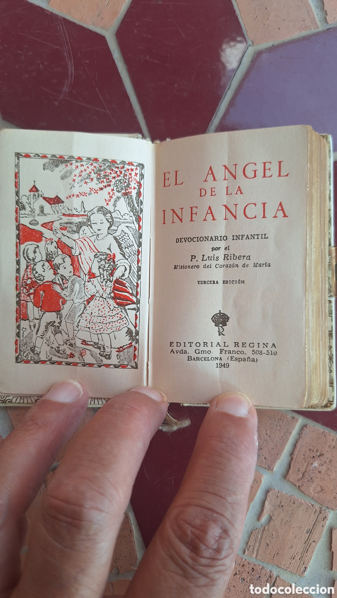 Antig&uuml;edades: Devocionario infantil a&ntilde;o 1949 - Foto 10