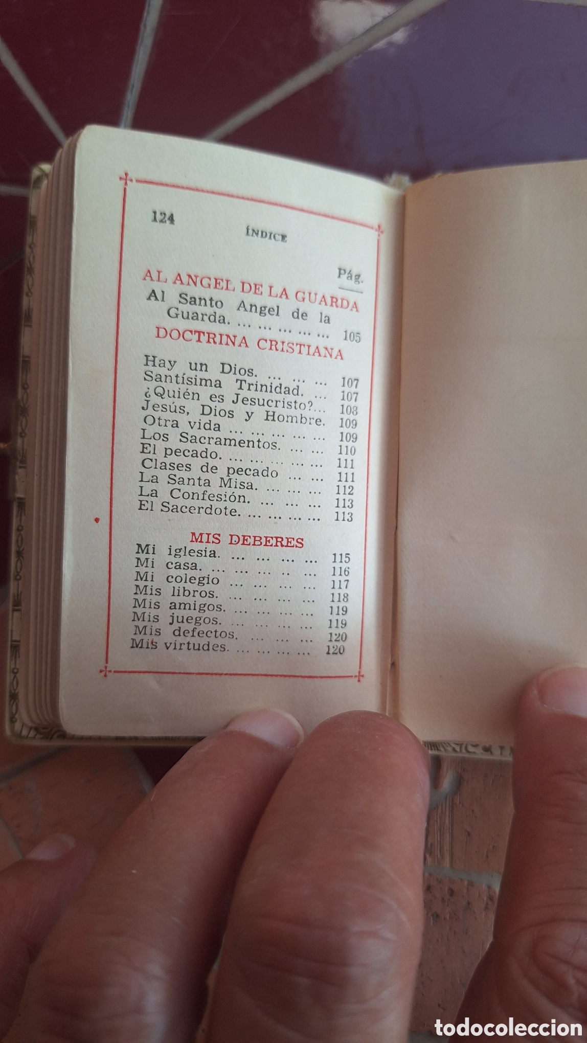 Antig&uuml;edades: Devocionario infantil a&ntilde;o 1949 - Foto 12
