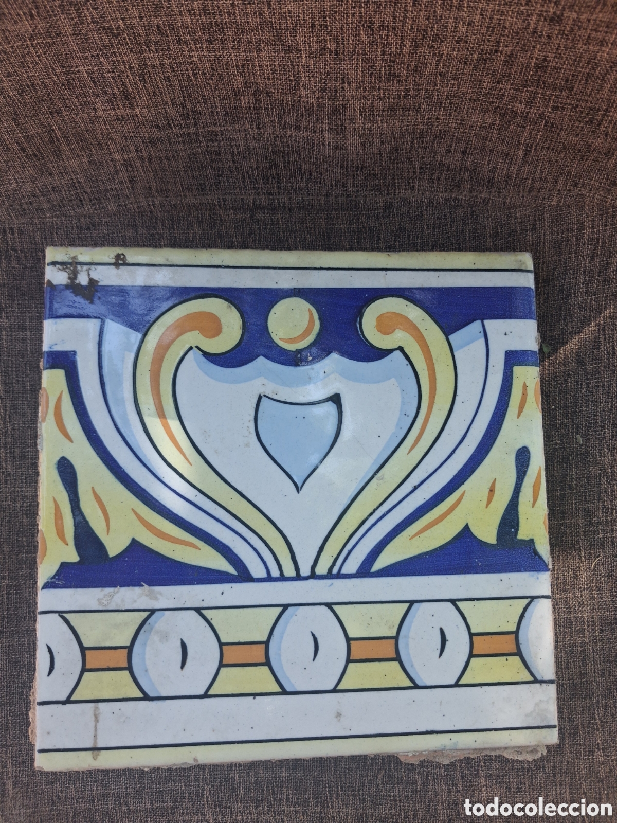Antig&uuml;edades: BALDOSA ANTIGUA ANDULAZA O DE TALAVERA