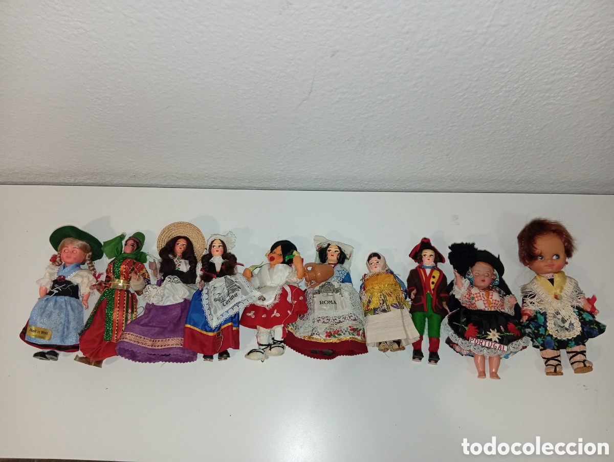 Antig&uuml;edades: Mu&ntilde;ecas souvenir vintage - Foto 3