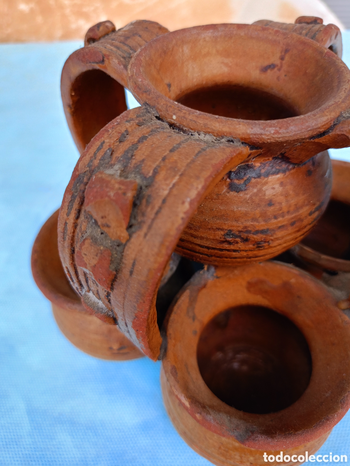 Antig&uuml;edades: CER&Aacute;MICA POPULAR.ANTIGUO ESPECIERO HISPANO-&Aacute;RABE