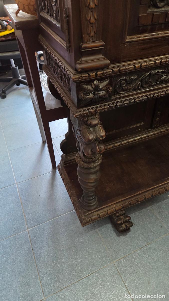 Antig&uuml;edades: mueble bar antiguo del renacimiento - Foto 6