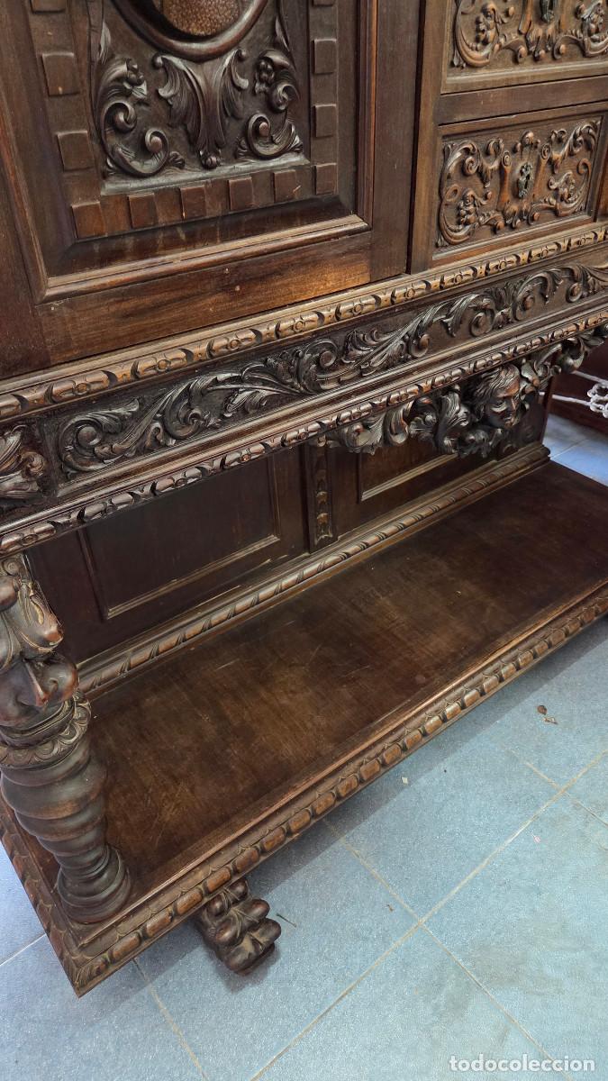 Antig&uuml;edades: mueble bar antiguo del renacimiento - Foto 7