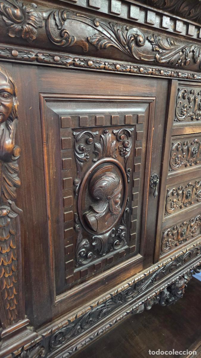 Antig&uuml;edades: mueble bar antiguo del renacimiento - Foto 8