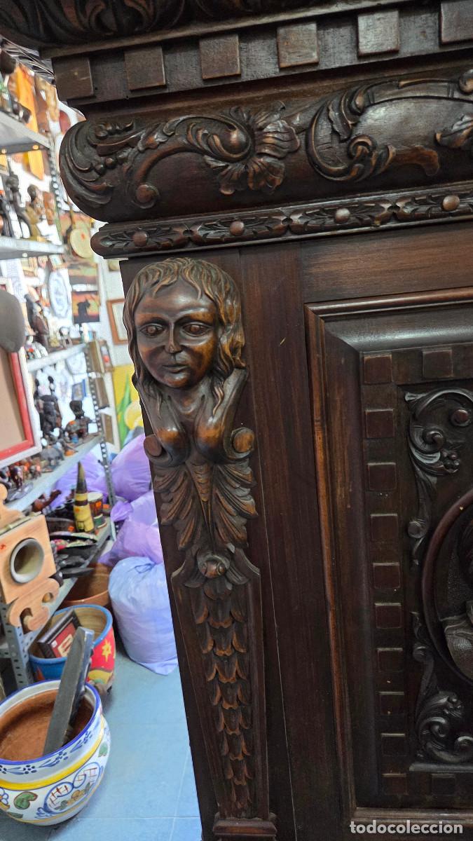 Antig&uuml;edades: mueble bar antiguo del renacimiento - Foto 10