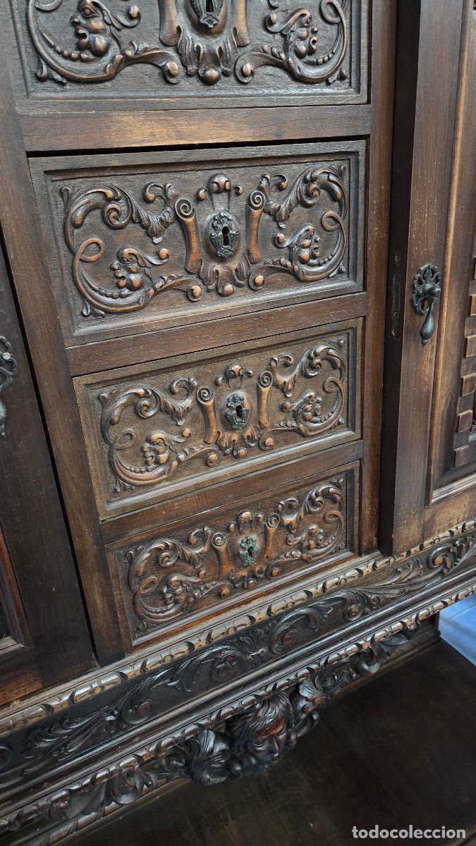 Antig&uuml;edades: mueble bar antiguo del renacimiento - Foto 12