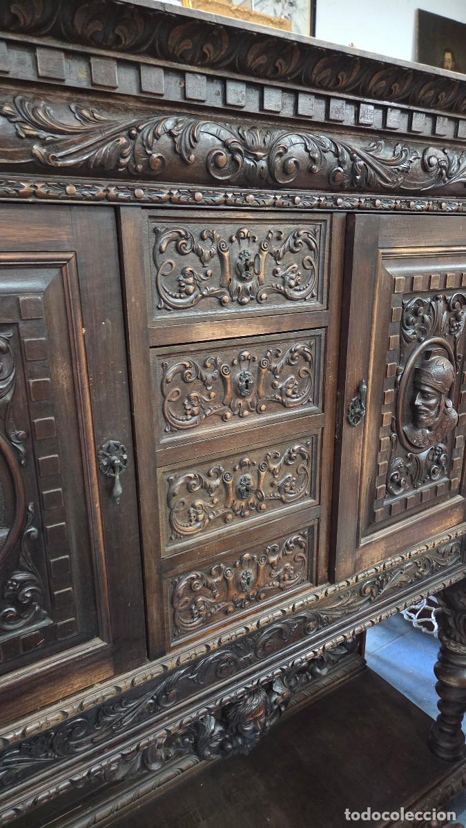 Antig&uuml;edades: mueble bar antiguo del renacimiento - Foto 13