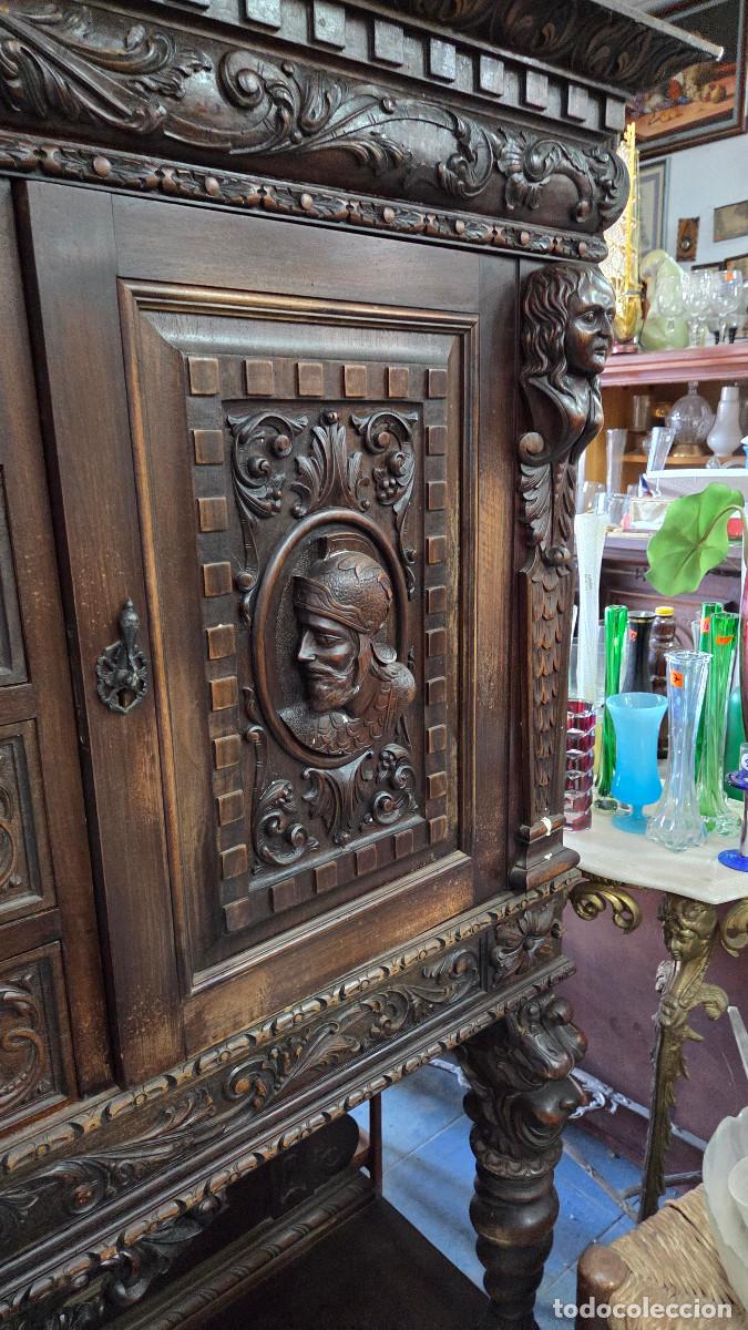 Antig&uuml;edades: mueble bar antiguo del renacimiento - Foto 14