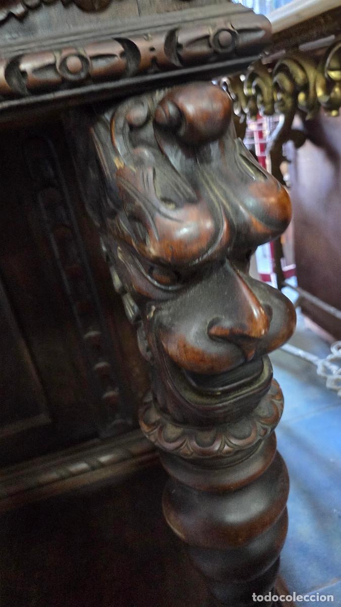 Antig&uuml;edades: mueble bar antiguo del renacimiento - Foto 20