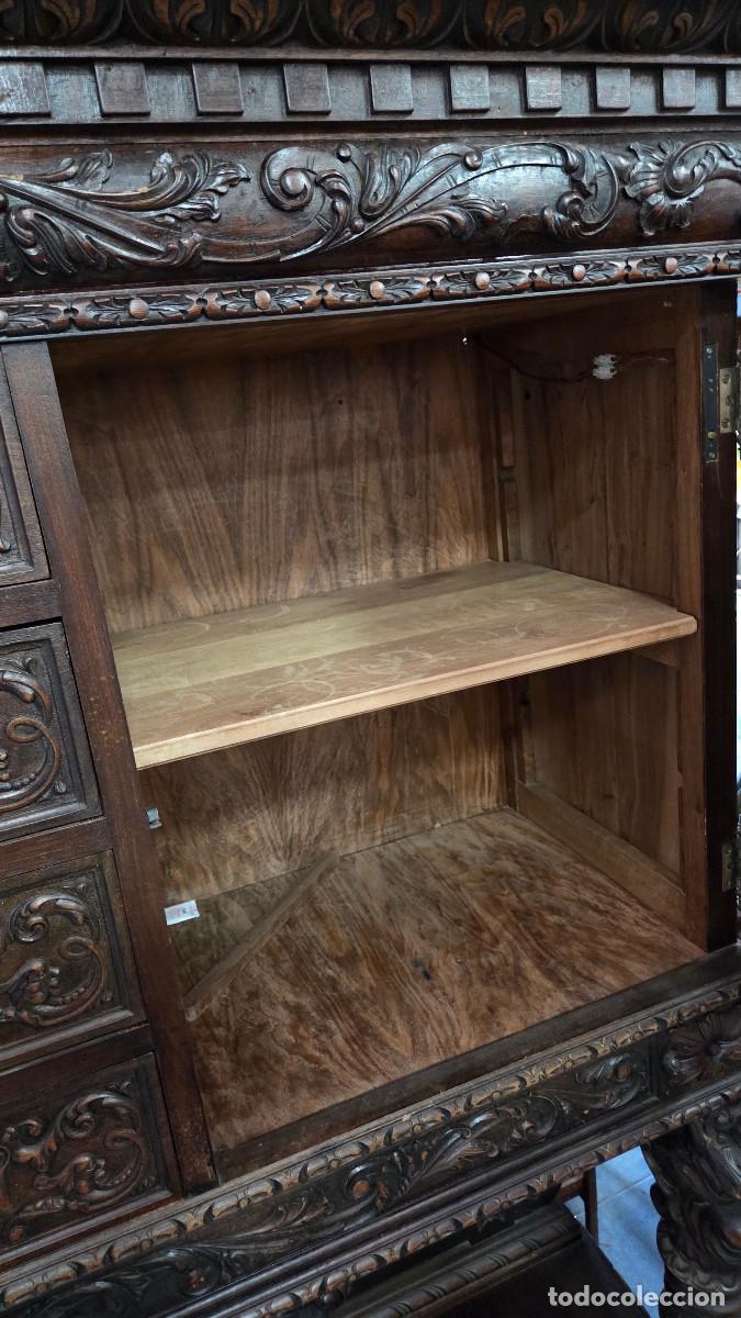 Antig&uuml;edades: mueble bar antiguo del renacimiento - Foto 24