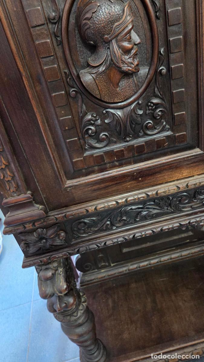 Antig&uuml;edades: mueble bar antiguo del renacimiento - Foto 30