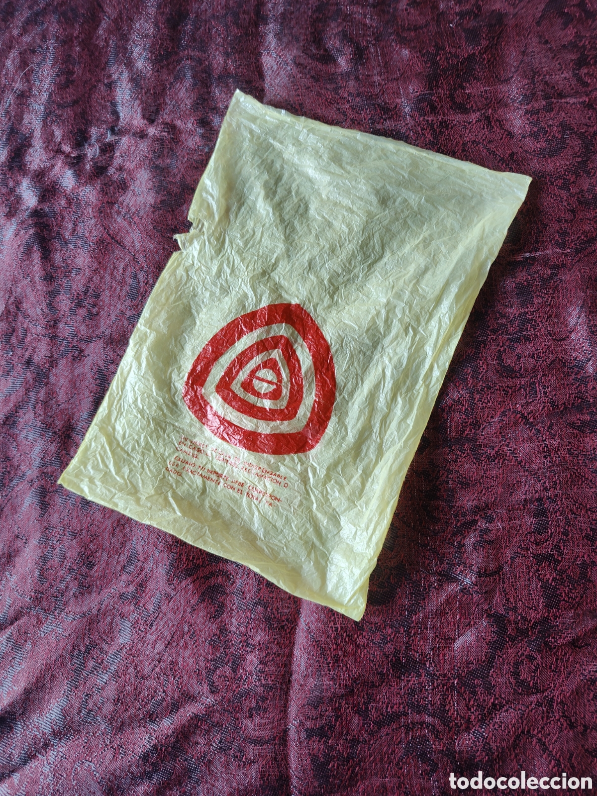 Antig&uuml;edades: Bolsa Simago a&ntilde;os 70 original vintage grandes almacenes espa&ntilde;oles coleccionismo