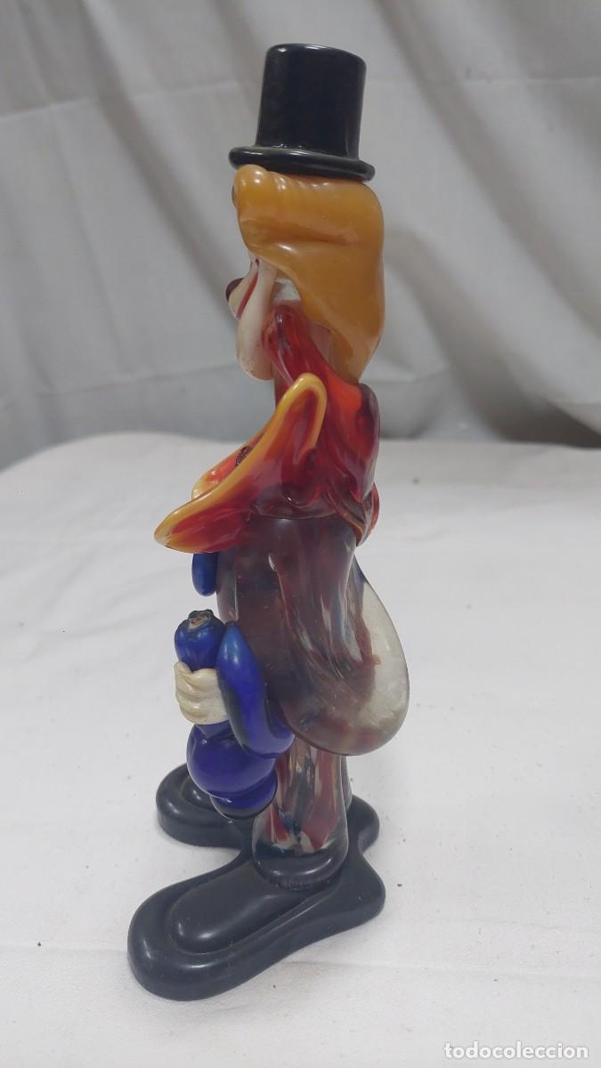 Antig&uuml;edades: Payaso cristal Murano - Foto 2