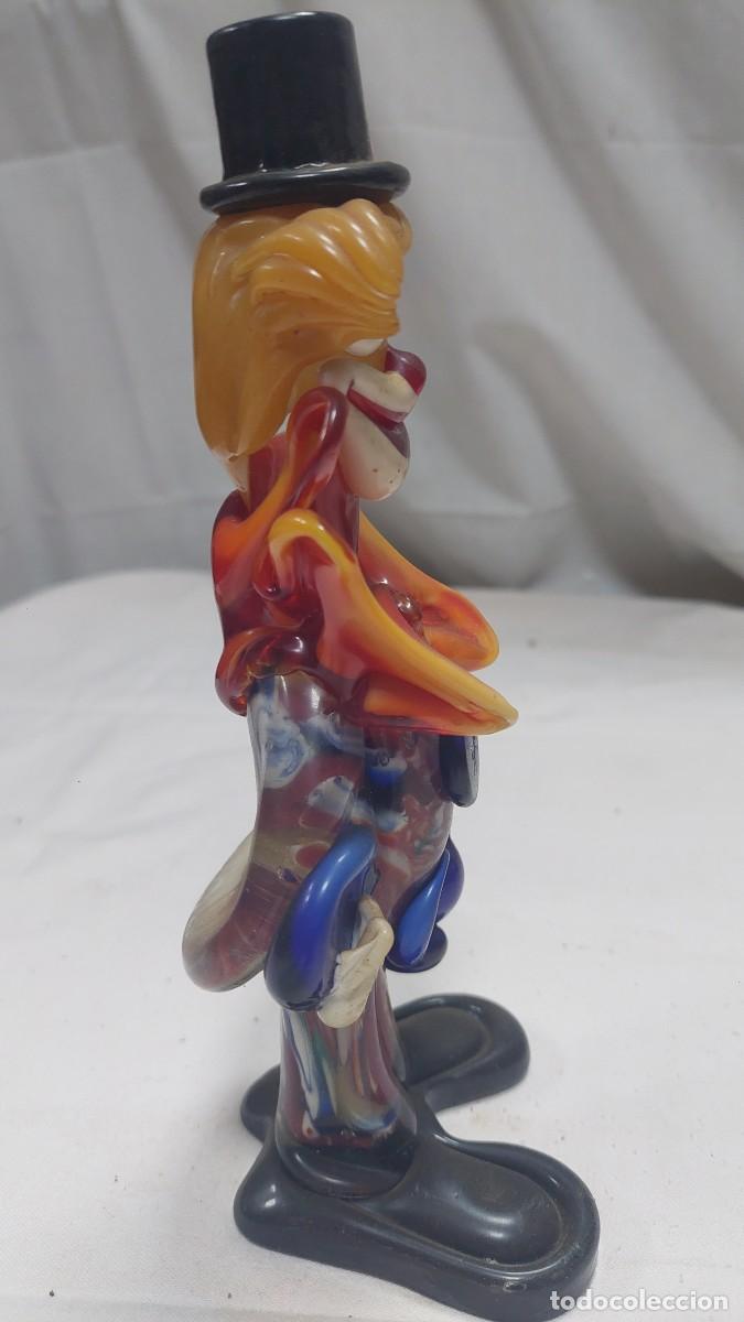 Antig&uuml;edades: Payaso cristal Murano - Foto 4