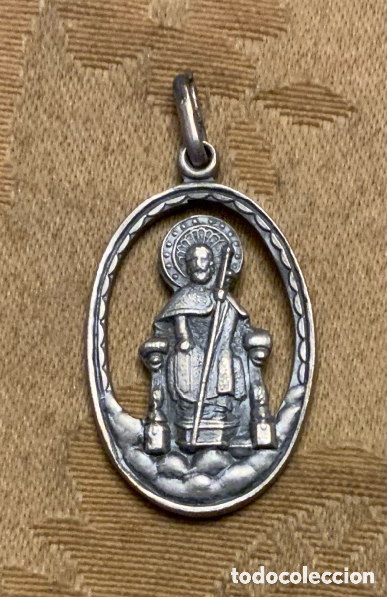 Antig&uuml;edades: ANTIGUA MEDALLA SANTIAGO
