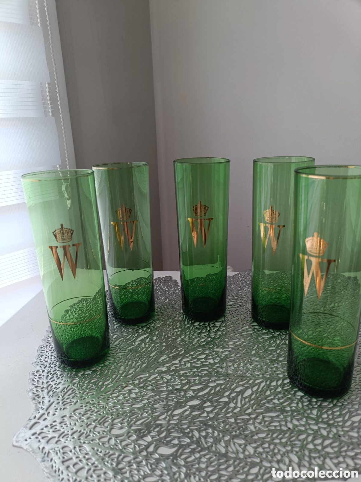 Antig&uuml;edades: VASOS VINTAGE ESTILO FRANCES - Foto 2