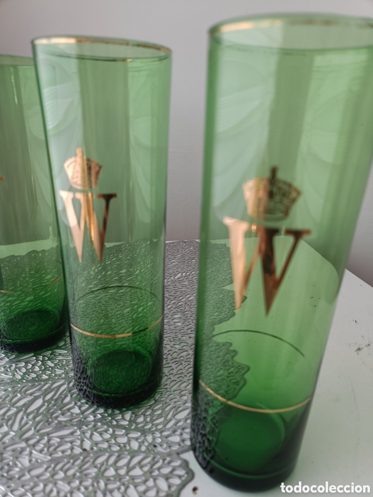 Antig&uuml;edades: VASOS VINTAGE ESTILO FRANCES - Foto 3