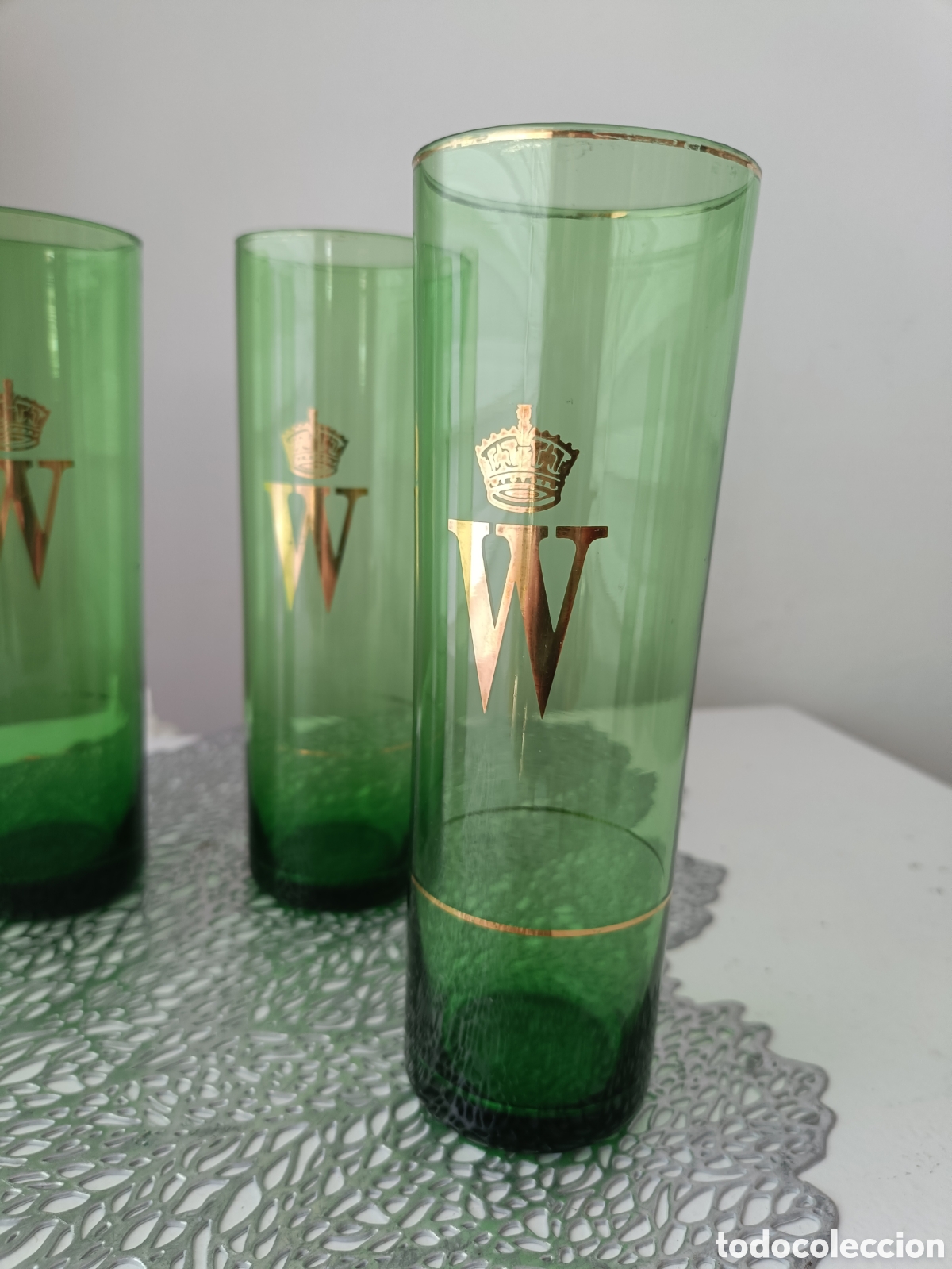 Antig&uuml;edades: VASOS VINTAGE ESTILO FRANCES - Foto 4