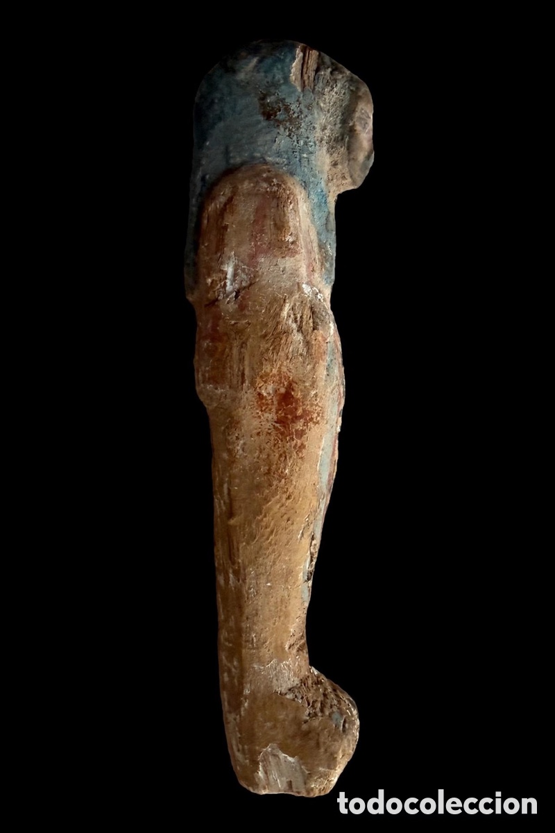 Antig&uuml;edades: Ushabti de madera policromado - Foto 10