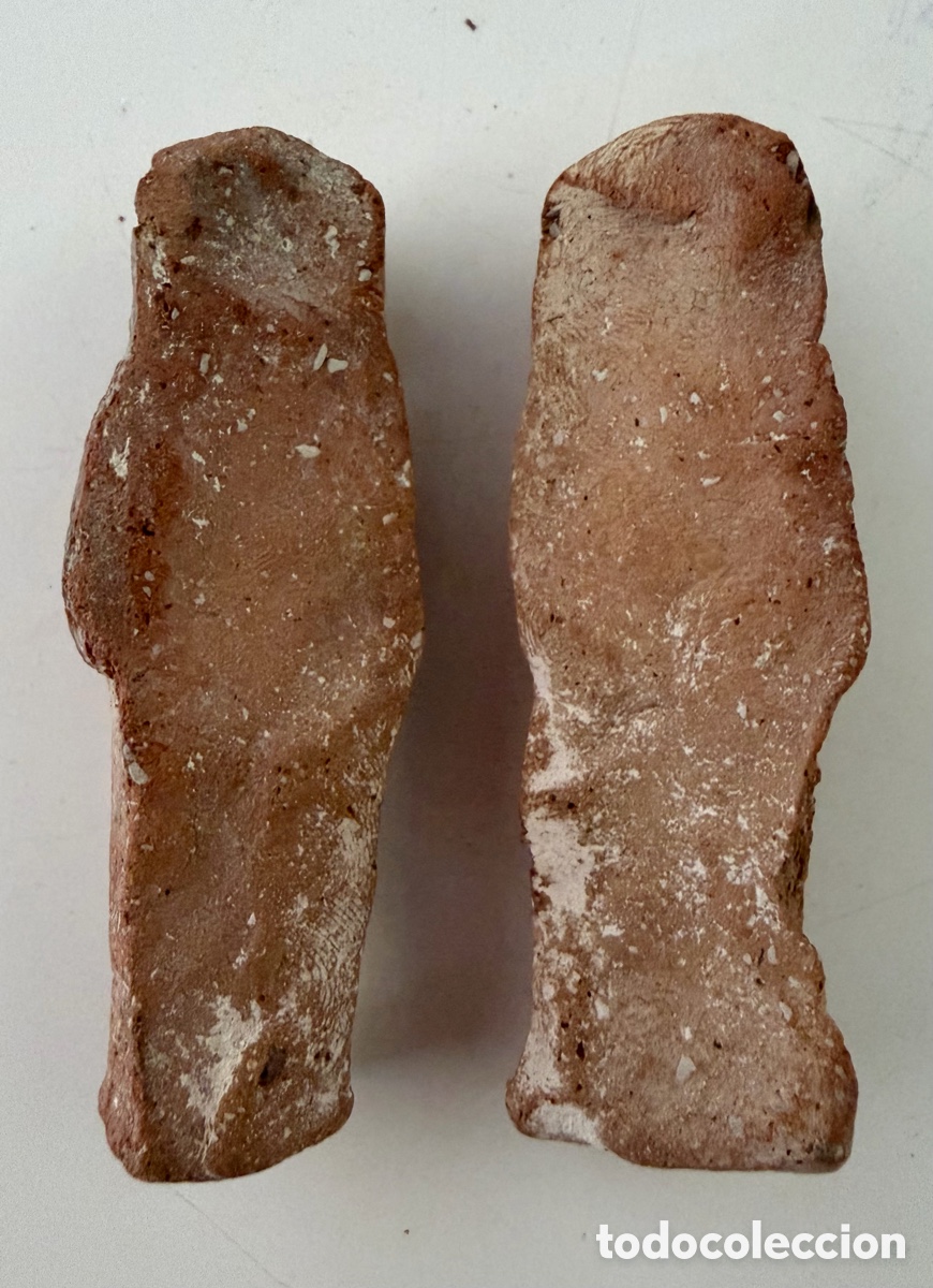 Antig&uuml;edades: Par de Ushabtis de terracota - Foto 6
